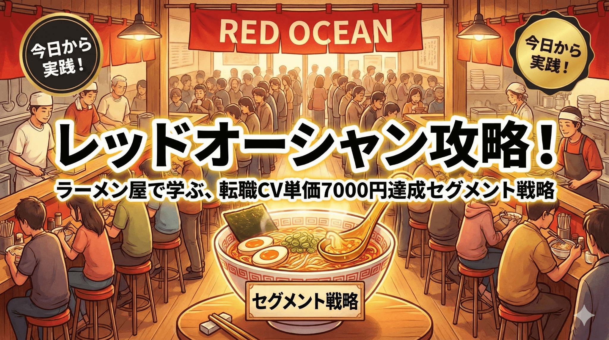 超レッドオーシャン市場でCV単価7000円を実現した秘訣とは？セグメント戦略の本質を徹底解説